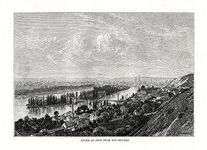 ルーアン、ノルマンディー、フランス、1879
