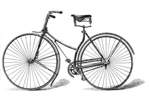 ローバー安全自転車、c1885 作： Unbekannt