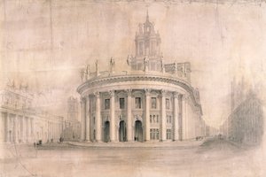 王立取引所、ロンドン、1838 作： Unbekannt