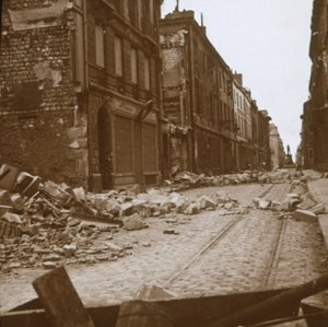 RueCérès、ランス、フランス北部、c1914-c1918。