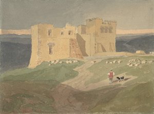 廃墟となった城、1802～42年 作： Unbekannt