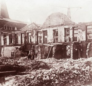遺跡、ルーヴァン、ベルギー、c1914-c1918 作： Unbekannt