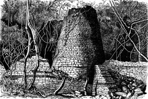 グレートジンバブエの遺跡、アフリカ、1892 作： Unbekannt