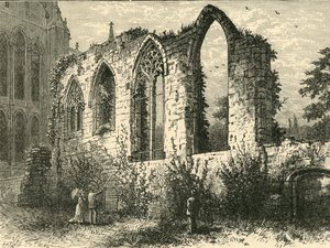 Guestenホールの遺跡、1898年。 作： Unbekannt