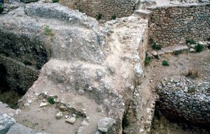 ミケーネの先史時代のギリシャの都市の遺跡 作： Unbekannt