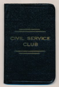 公務員クラブの規則、c1953 作： Unbekannt