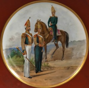 ロシアの手榴弾プレート、1850年代