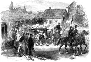 規定を導入するロシアのランサー、1870 作： Unbekannt