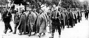 ロシアの囚人、東プロイセン、第一次世界大戦、1914 作： Unbekannt