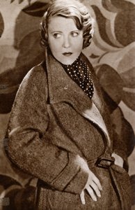 ルース・チャタートン、アメリカの女優、1933