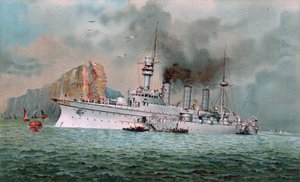 S.M. 大型巡洋艦ヘルタ 作： Unbekannt