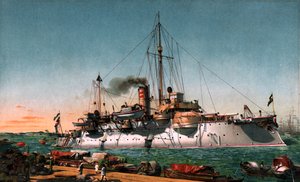 S.M. 沿岸装甲船ベオウルフ号 作： Unbekannt