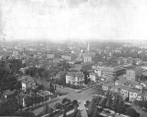 カリフォルニア州サクラメント、アメリカ合衆国国会議事堂のドーム、c1900。 作： Unbekannt
