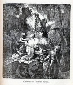 異教の神々への犠牲1882 作： Unbekannt