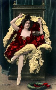 サハレット1879-1942、オーストラリアの音楽ホールのアーティスト、20世紀初頭 作： Unbekannt