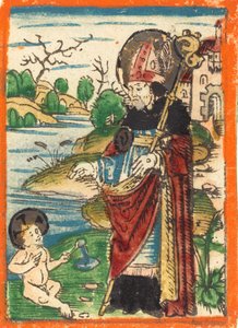 セント オーガスティン、14801490。 作： Unbekannt