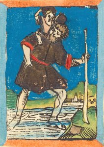 聖クリストファー、c。 1480年。 作： Unbekannt