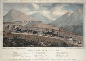 1839年5月9日、セントヘレナ、1839年 作： Unbekannt