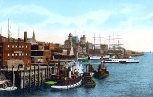 セントジョンハーバー、セントジョン、ニューブランズウィック、カナダ、c1900s 作： Unbekannt