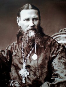 クロンシュタットの聖ヨハネ、ロシアの司祭、c1900 作： Unbekannt