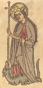 聖マーガレット、c。 1460年。 作： Unbekannt