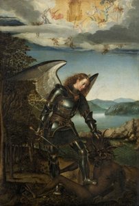 聖ミカエル大天使、16世紀初頭 作： Unbekannt