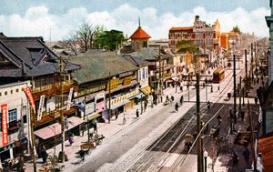Sakaemachi Street, Nagoya, Japan, 20th century 作： Unbekannt