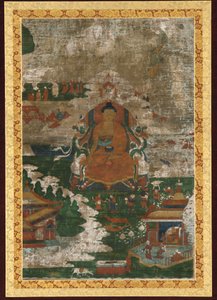 釈迦即位、伝記情景、18世紀。 作： Unbekannt