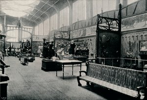 1897年のブリュッセル展でのSalle DEthnographie 作： Unbekannt