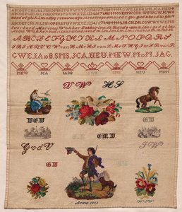 サンプラー、1882年。 作： Unbekannt