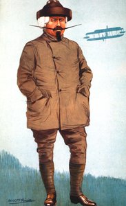 サミュエルフランクリンコーディ1862〜1913年、アメリカ生まれのイギリス航空のパイオニア 作： Unbekannt