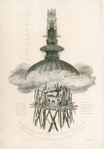 サミュエル・ロールズ天文台、セント・ポール大聖堂、ロンドン、1821年 作： Unbekannt