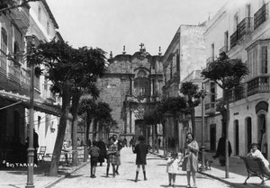 サンマテオ教会、タリファ、アンダルシア、スペイン、c1920s-c1930s 作： Unbekannt