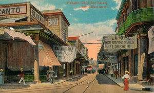 San Rafael Street、ハバナ、キューバ、c1910