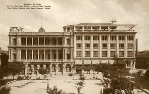 サンティアゴデクーバ-サンカルロスソサエティおよびカサグランダホテル、c1920s。 作： Unbekannt