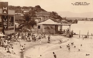 サンティアゴデクーバ。 La Socapa入浴場所、キューバ、c1900年代 作： Unbekannt