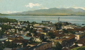 サンティアゴデクーバ。部分図、c1910。 作： Unbekannt