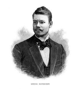 Sascha Schneider、ドイツの画家および版画家、1899年 作： Unbekannt