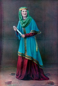 サクソンの女性、1910 作： Unbekannt