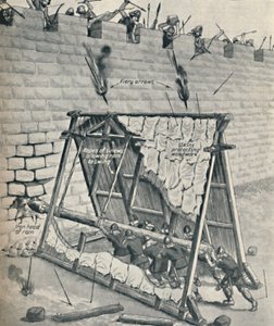 サクソン人が市壁を打倒、c1934 作： Unbekannt