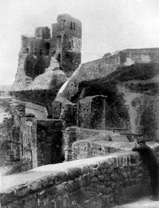 スカボロー城、ノースヨークシャー、イングランド、1924-1926 作： Unbekannt