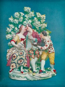 イタリアのコメディー、c1770からのシーン 作： Unbekannt