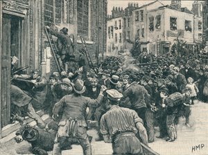 バーミンガム・ノー・ポピュリー暴動のシーン、1868 1906