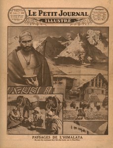 ヒマラヤの風景、1931年。 作： Unbekannt