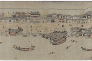 西湖の風光明媚なアトラクション、14 世紀。 作： Unbekannt