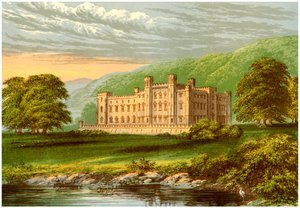 スコットランド、パースシャーのスコーン宮殿、マンスフィールド伯爵の家、c1880 作： Unbekannt