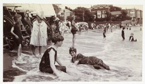 海水浴、ケント州ブロードステアーズ、1913年頃 作： Unbekannt