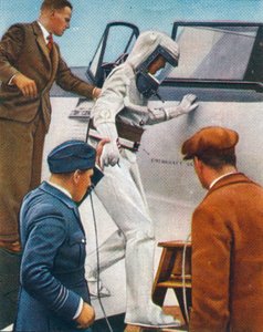 密封された飛行スーツ、1938 作： Unbekannt