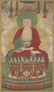阿弥陀如来、1500年代後半〜1600年代初頭。 作： Unbekannt