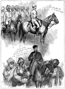 第二次アグロ・アフガン戦争1878-1880、1879 作： Unbekannt